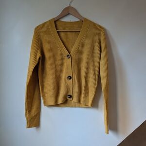 Mustard Yellow Women's Sweater